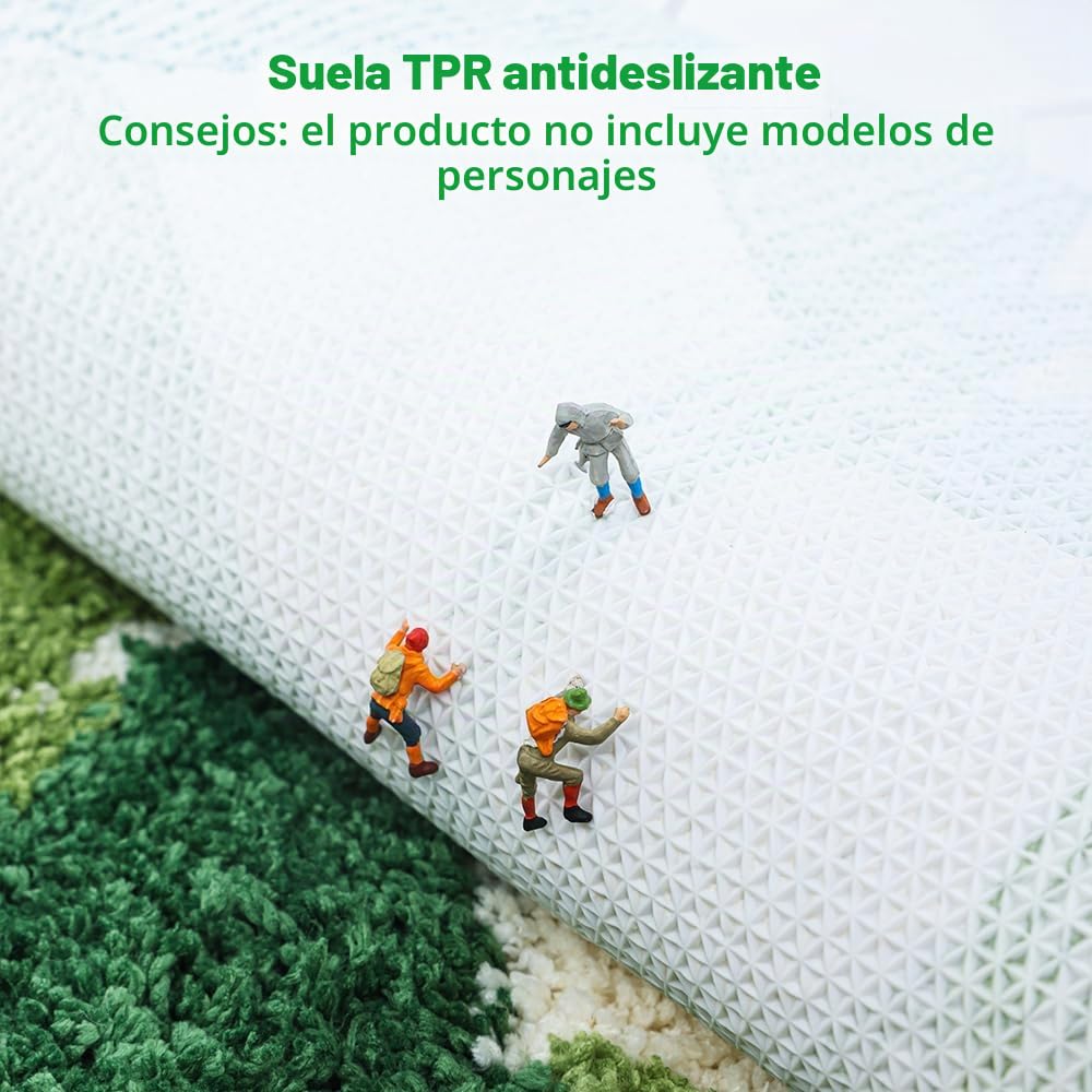 Linda Hoja Alfombras de Baño Antideslizantes 51x81cm, Grandes Alfombras de Baño de Microfibra en Forma de Palma Monstera, Alfombra de Baño Lavable a Máquina para el Dormitorio Sala de Estar