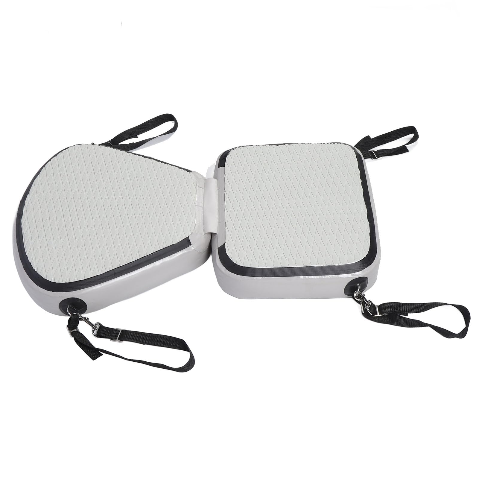 Abnehmbares Paddleboard-Sitzpolster, verstellbarer Kajak-Sitz mit ergonomischer hoher Rückenstütze, EVA-Schaum gepolsteter universeller Bootsitz für Kajak und Ruderboot