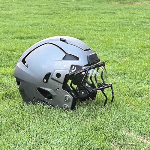 Image of Football Helmet Visor Anti-Fog Scratch Resistant Used for Axiom Helmets for Youth & Adult