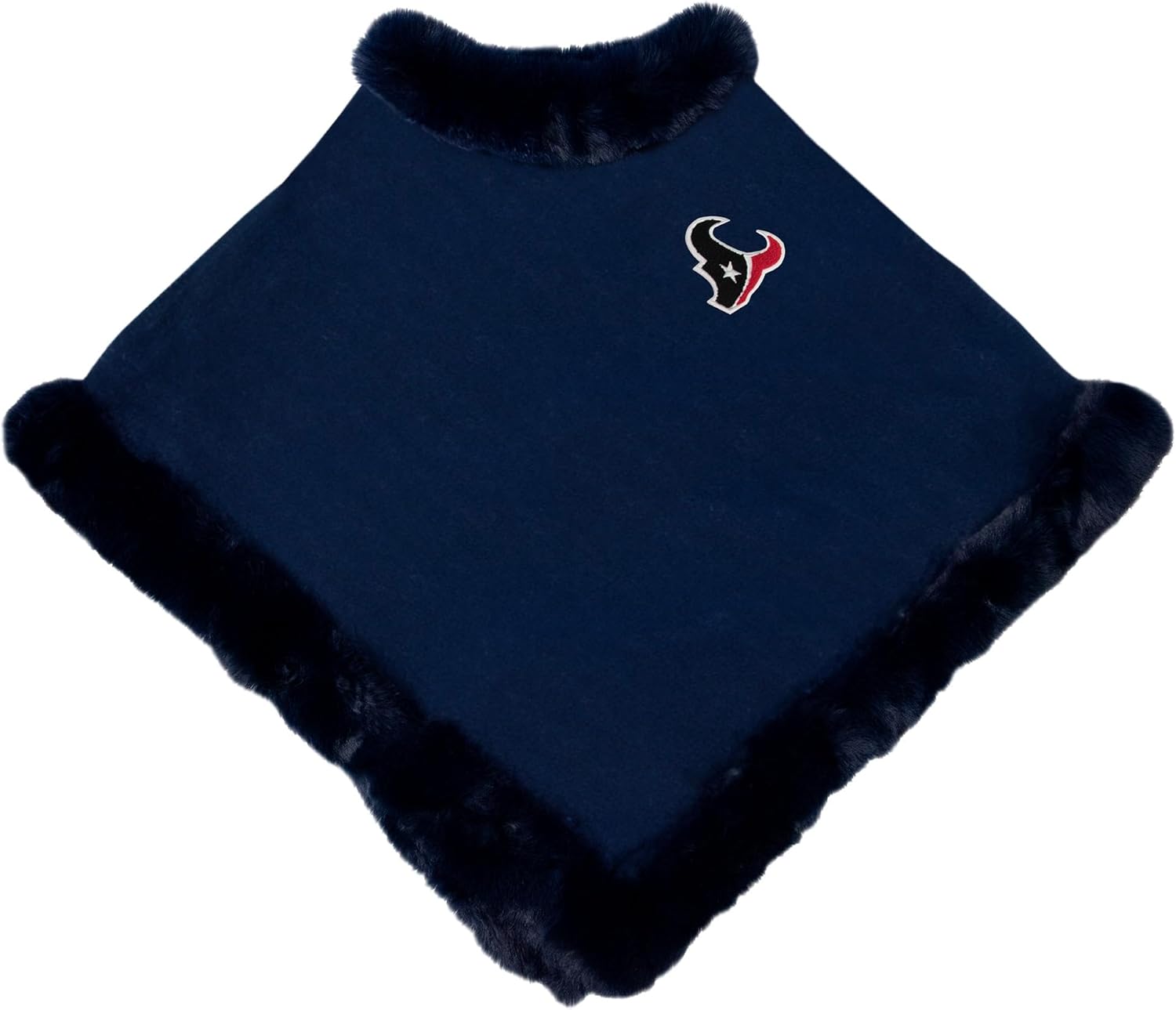 Littlearth Philadelphia Eagles NFL Fur Trim Poncho