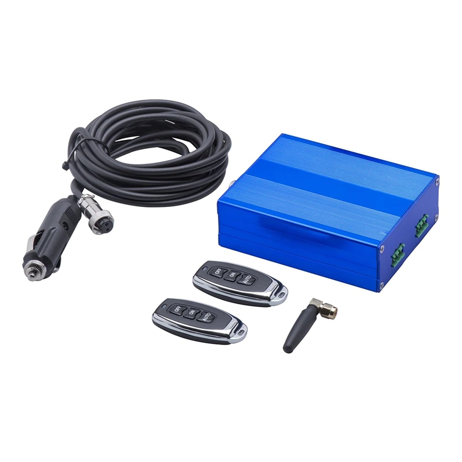 Car Silencer Uniwersalny 2,0 i,5,75 3, cala Tłumik wydechowy Zawór odcinający z pilotem(2.75inch set left)