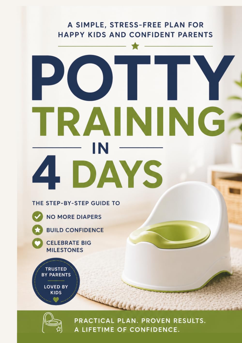 Potty Training for boys and girls: A step-by-step plan to help your toddler learn fast without confusion or stress