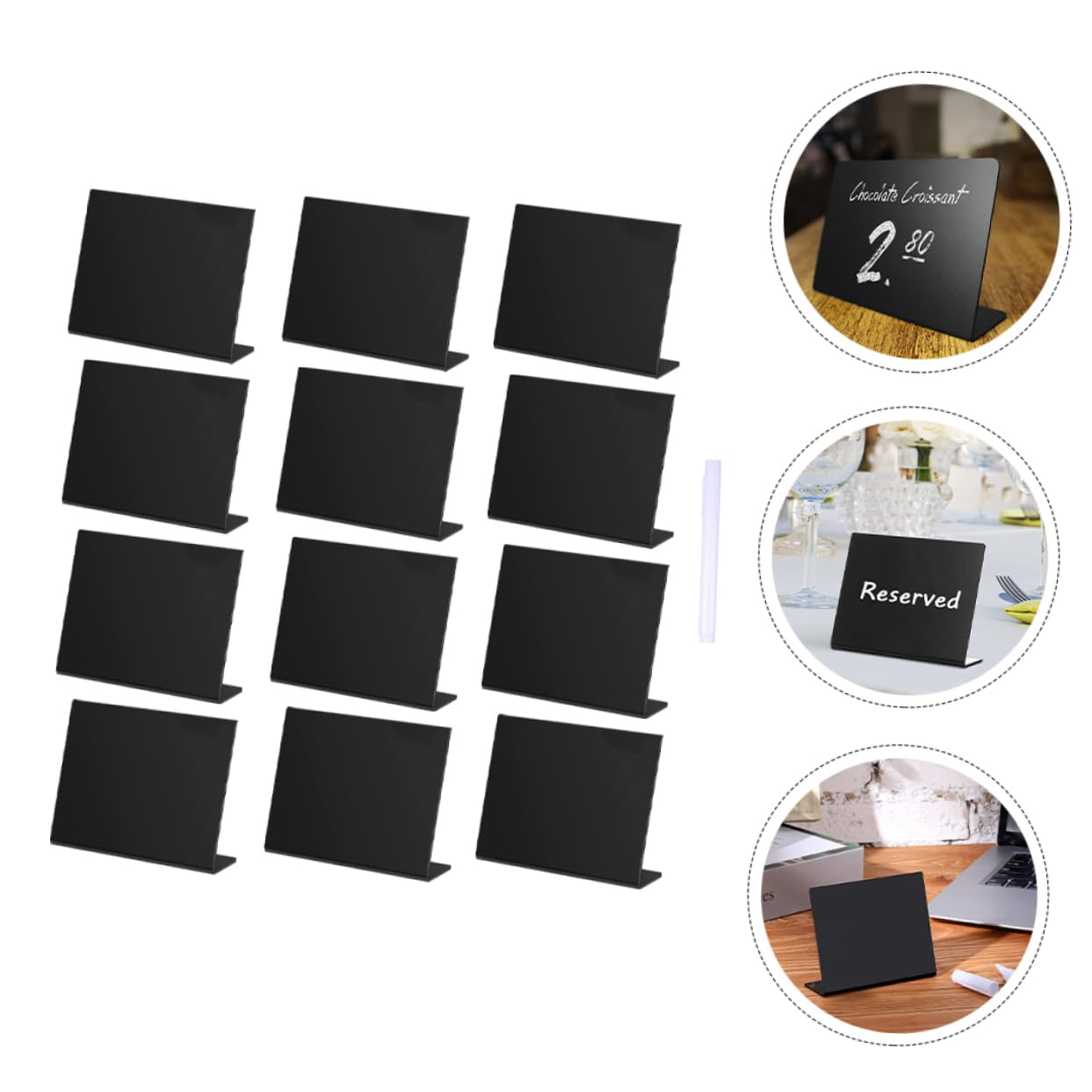 Arredamento Nero Decorazioni Per Matrimoni 1 Set Espositore Lavagna Cancellabile Appunti Scrivania Acrilico Da 3 Mm Ufficio Home Decor Arredamento Dell'ufficio