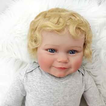 リボーンドール　ニッコリ笑顔ベビー Amazon | Meeler リボーンドール 49cmリアルな 笑顔赤ちゃん人形