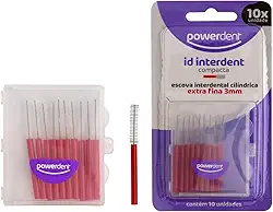 Powerdent - Esc Dental Powerdent Interdental Extra Fina 3Mm Vermelha