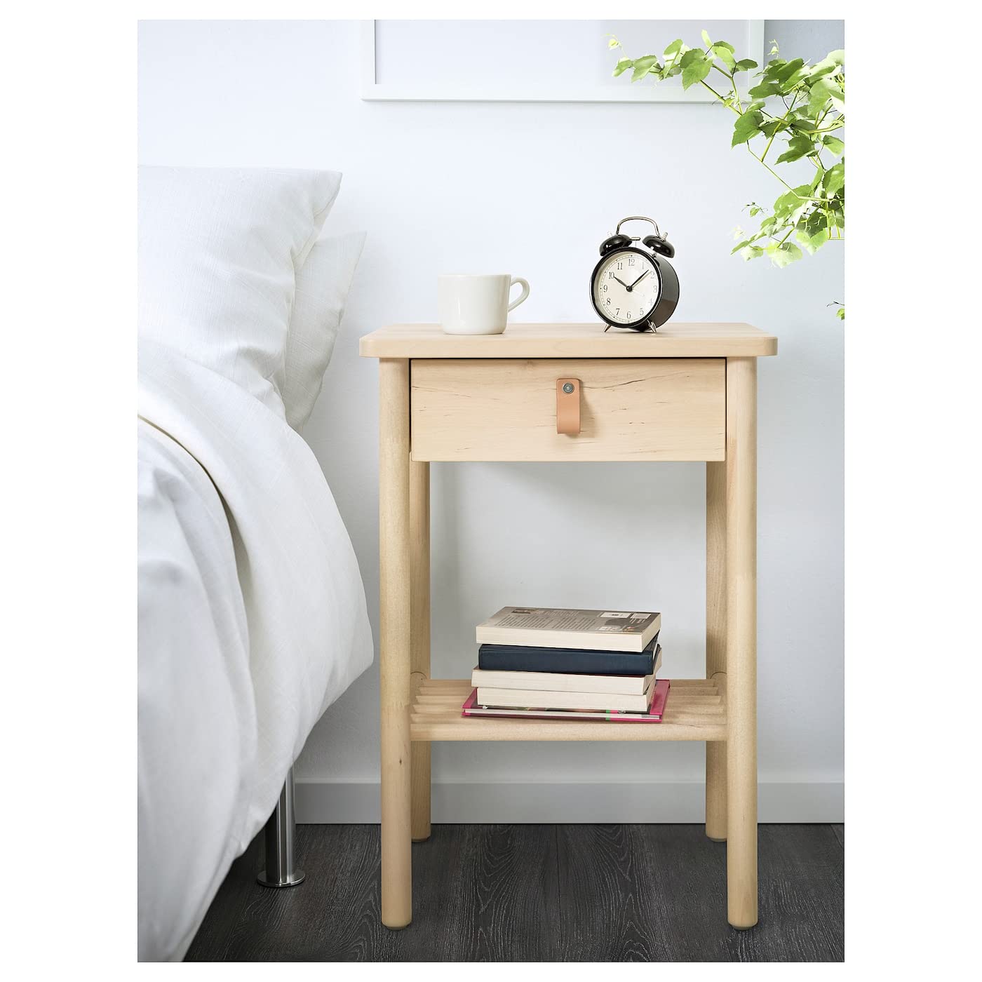 Ikea Björksnäs Table de chevet Bouleau