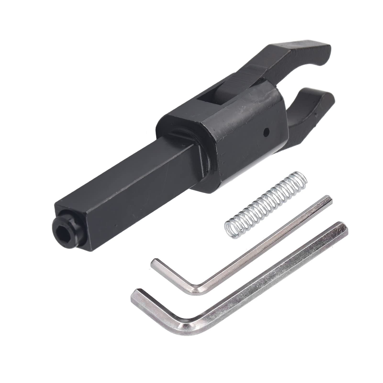 Automatic CNC Bar Puller Removal Tool, Integrated Jaws, Spring Retractable Design, Alloy Steel Lathe Parts Pullers for Machining (16 * 16mm)