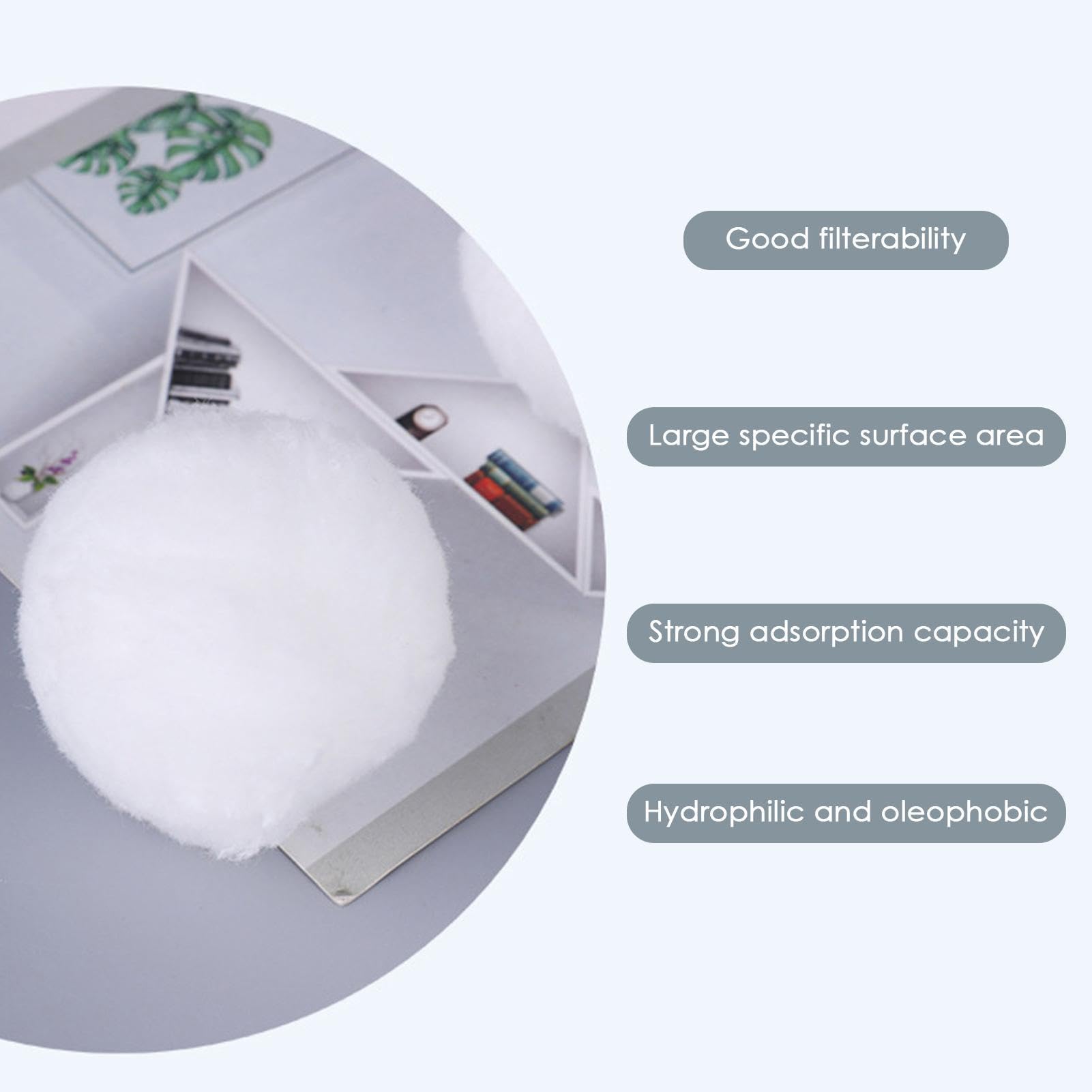 Palline filtranti riutilizzabili per impianti di filtraggio a Sabbia, Ricambio da 25 kg, Adatte per sistemi di filtraggio per Piscina, impianti di filtraggio per Piscine, acquari e Piscine | Ricambio da 25 kg, Adatte per sistemi di filtraggio per Piscina,