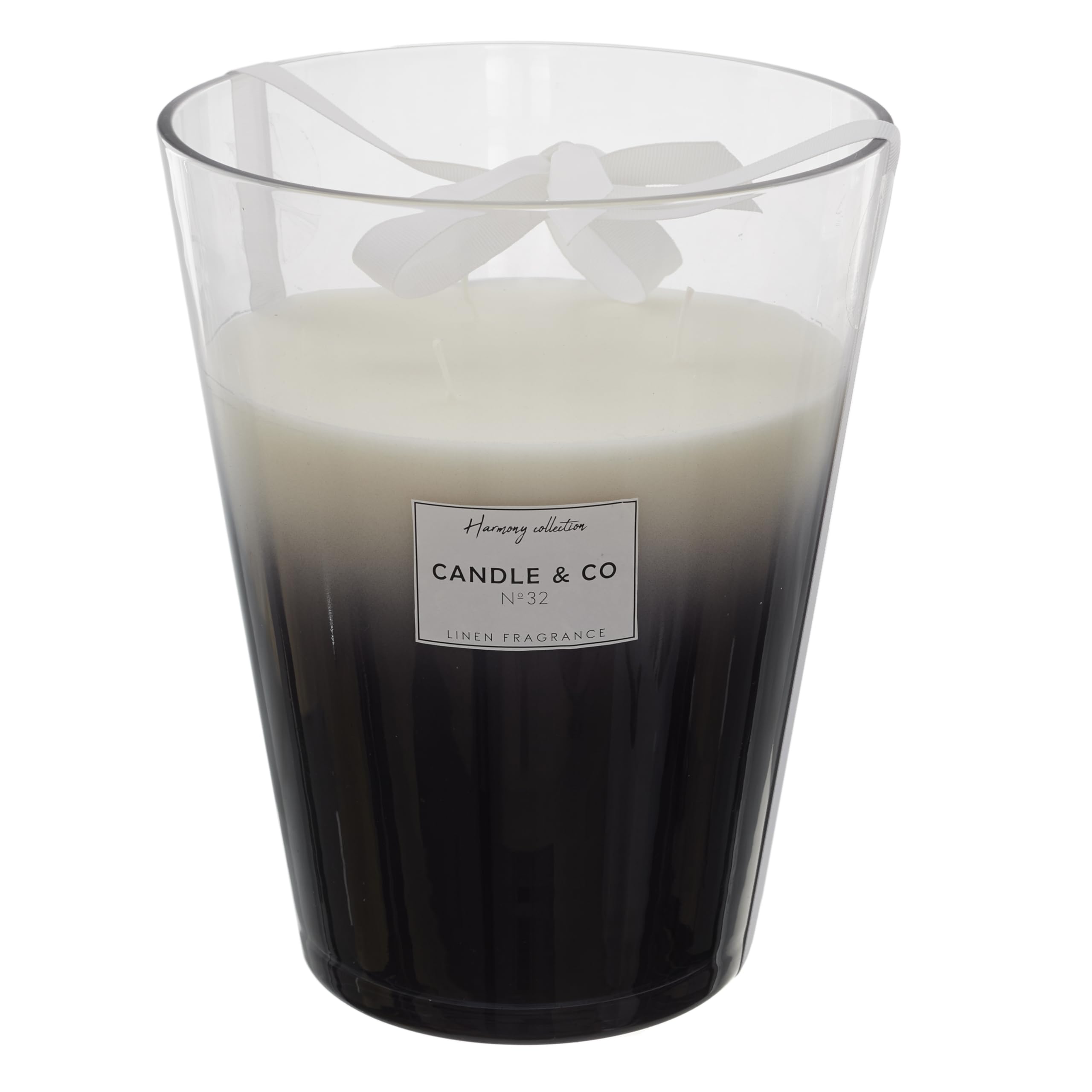 Bougie parfumée linge frais grande combustion 120h Home Deco Factory BO5446