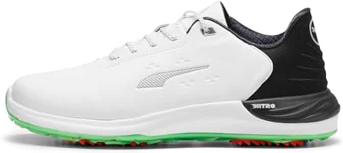 Amazon.com: PUMA GOLF Men's PHANTOMCAT Nitro Sneaker, 9 White
