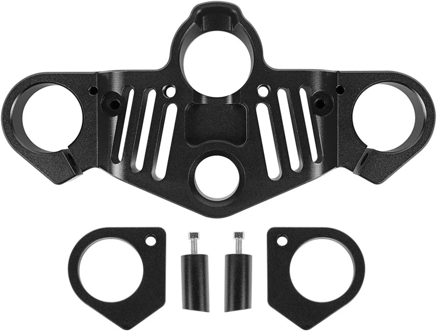 Front Fork Lowering Triple Tree Front End Upper Top Clamp Handlebar Fork Tubes for Kawasaki for Ninja Z 400 2018-2023,Stable