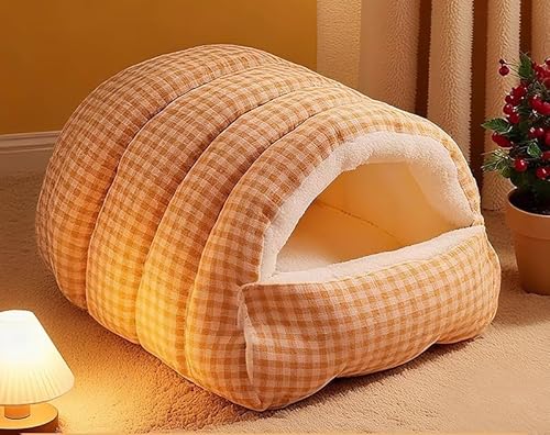 猫ベッド 猫用寝袋 犬猫ハウス ペットベッド マット 冬用猫ベッド 断熱 防寒 ドーム型猫ベッド 暖かい 大きい 布団マット ふわふわ猫ハウス ふわふわ猫用寝具 猫の隠れ家 洗える かわいいペットハウス 室内/屋外 小型犬/中型犬 大きいマット ふわふわ猫