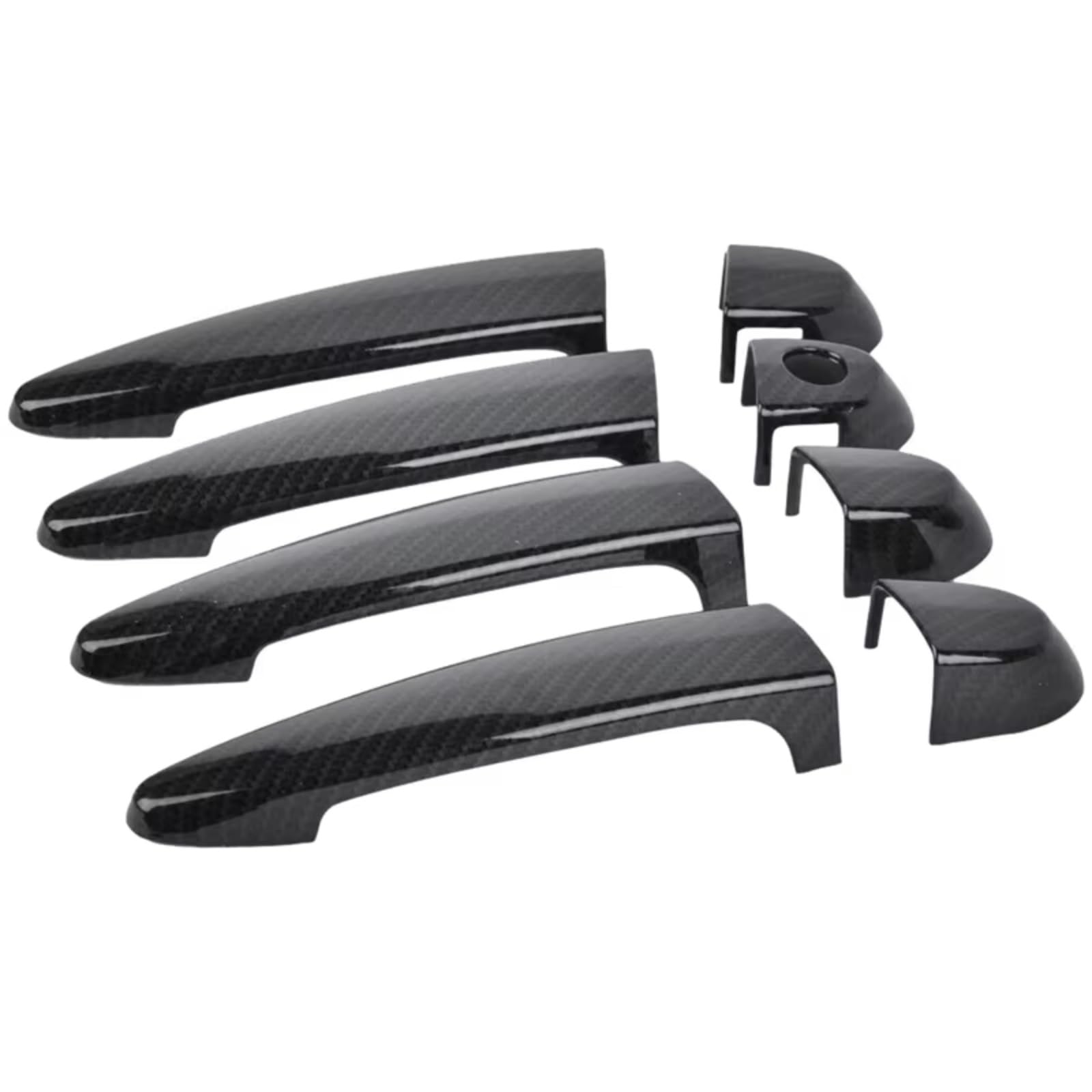 IUYHGTR Car Exterior Door Handle Compatible with BMW 3 Series for GT for F34 2013-2019 for X6M 2008-2013 Car Exterior Side Door Handle Cover Decoration Replacement