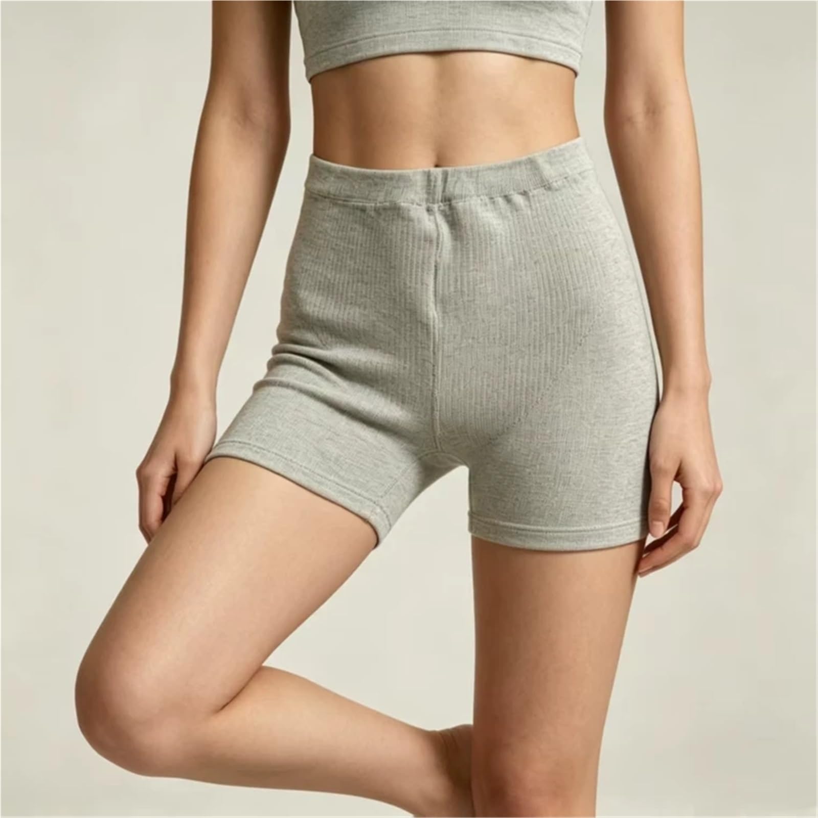 Mutandine Da Ragazzo In Canapa Da Donna A Vita Alta Boxer Elastici Di Sicurezza Intimo For Abiti Sottogonna