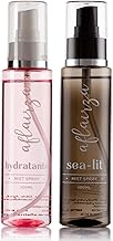Aflairza Sea-lit Mist Spray Makeup Sealer With Hydratante Mist Spray For Refreshing Skin and For Flawless Makeup Look, Long Lasting All Skin Type Professional Makeup Combo 100 ml, Each