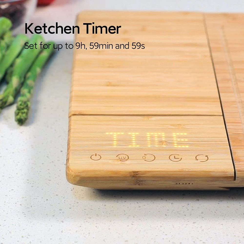 Amazon.co.jp: CHOPBOX 竹製まな板 5イン1 キッチンまな板 ジュース溝