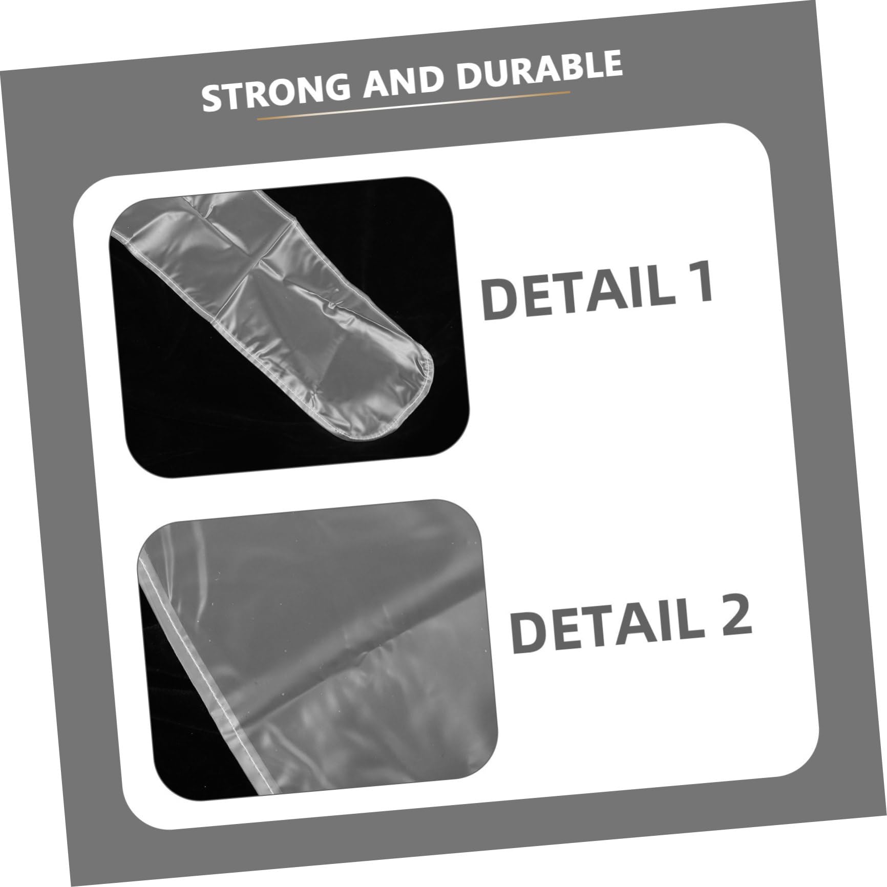 HEMOTON Funda Translúcida De Plástico Para Guitarra, Cubierta Antisalpicaduras Prueba De Polvo, Protector Duradero Para Uso El Hogar y Almacenamiento