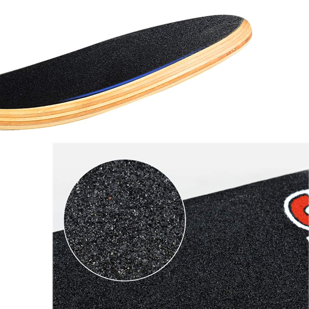 Skateboard Kids Débutant Skateboard à Quatre Roues Complet ABEC9 Portant Pont concave Favoriser Les Cadeaux d'anniversaire pour Les Jeunes Enfants (78,8 x 19,3 x 10 cm)