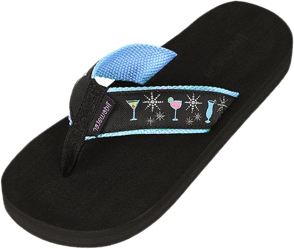 Tidewater Women's Boardwalk Flip Flop Sandals,9 B(M) US,Glamour Cocktail