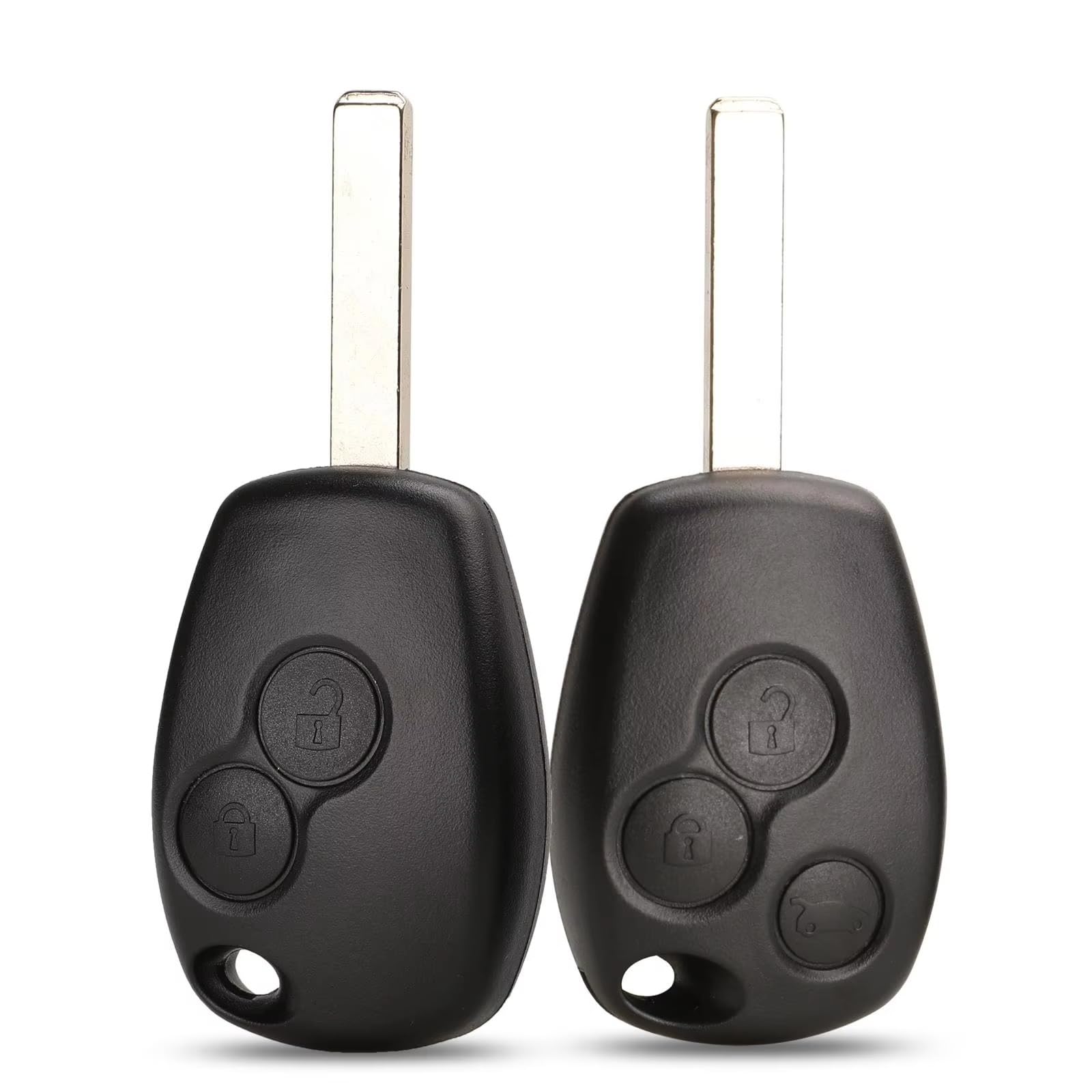 Compatibile Con Per Twingo 2007 2008 2009 Per Kangoo 2004 2005 2006 2 3 Pulsanti Chiave A Distanza Dell'automobile Borsette Caso VA2 Uncut(VA2 3B)