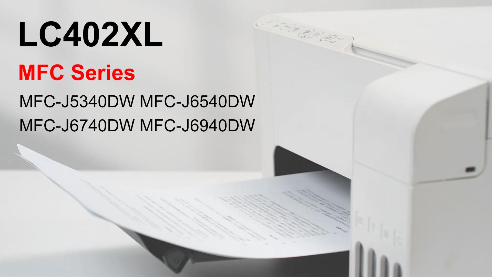 Amazon.com: Jettruemedia LC402XL LC402 Ink Compatible for Brother
