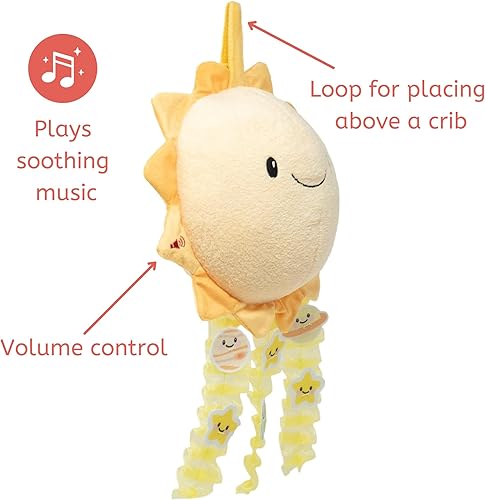 Miniatura 2 de Cuddle Barn - Sunny Juguete musical animado de peluche para bebés con luz nocturna, control de volumen, 12 pulgadas