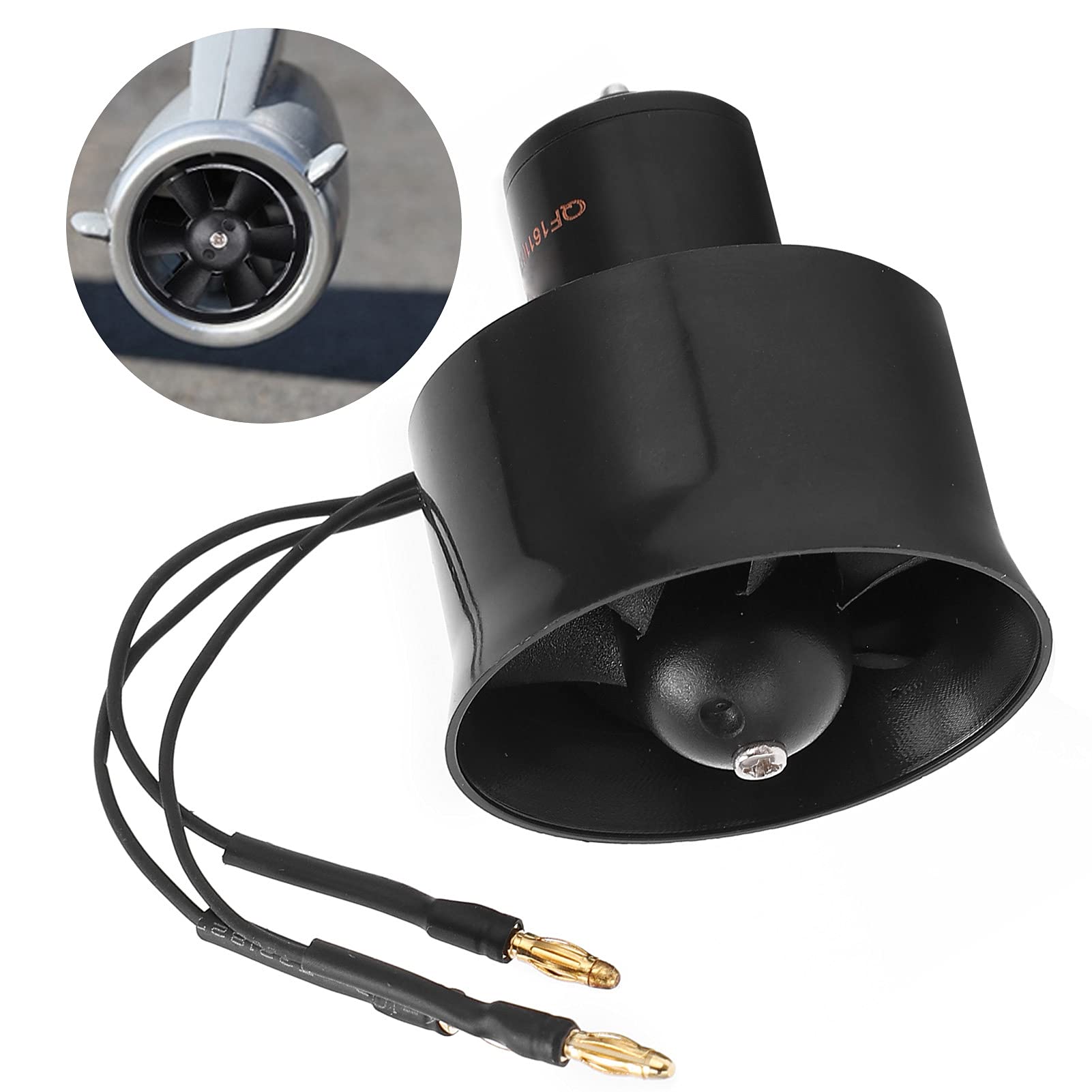 Alomejor 30mm EDF Wentylator Osiowy z Silnikiem Bezszczotkowym