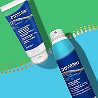 Vista 8 de Differin Spray corporal para acné, tratamiento de acné con ácido salicílico por los fabricantes de Differin Gel, fórmula 360 para acné de espalda