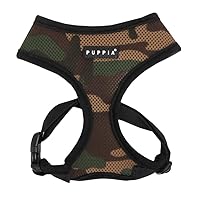 Puppia Pdcf-Ac30-Ca-Xxl - Pettorina Morbida per Cani, Multicolore (Camo)