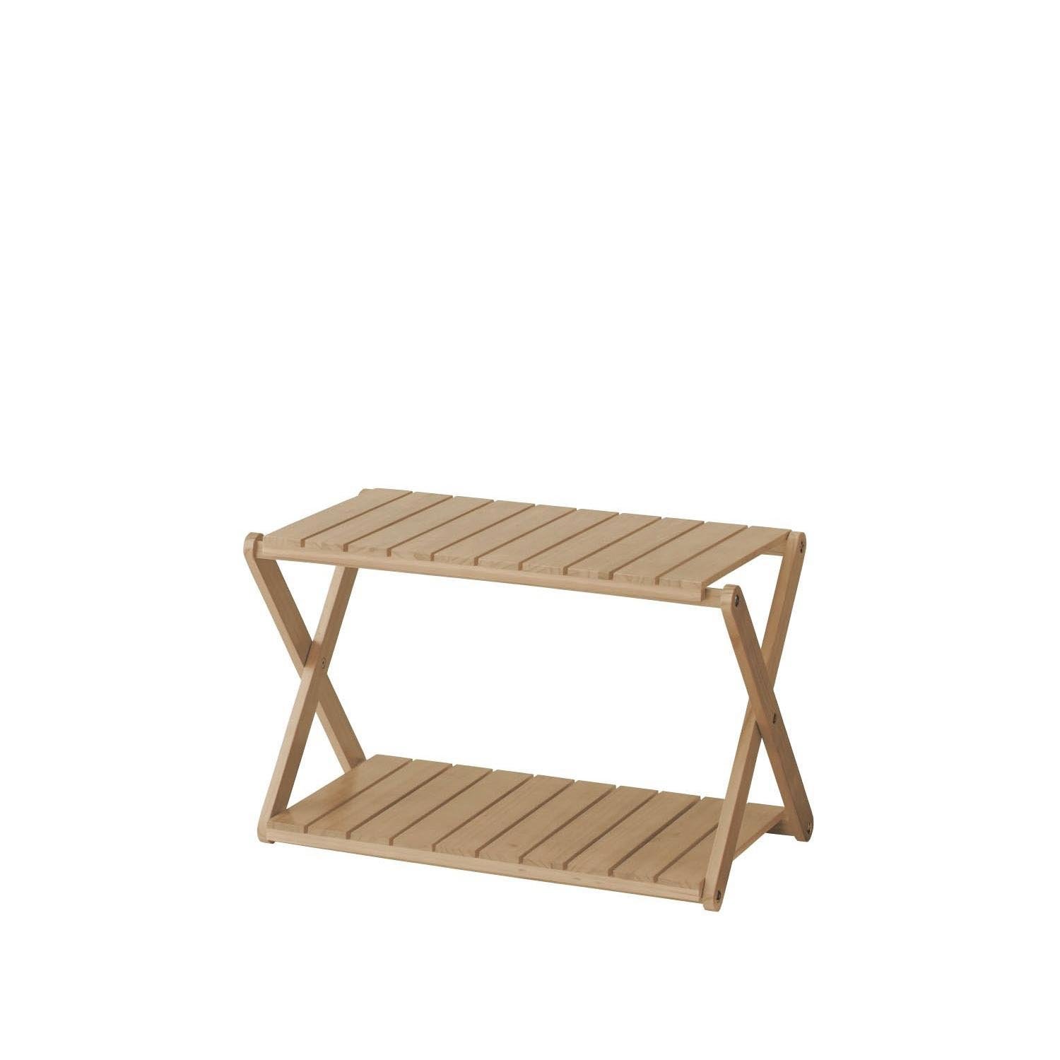 Amazon｜[ベルメゾン] ラック 簡単 折りたたみ オープンシェルフ