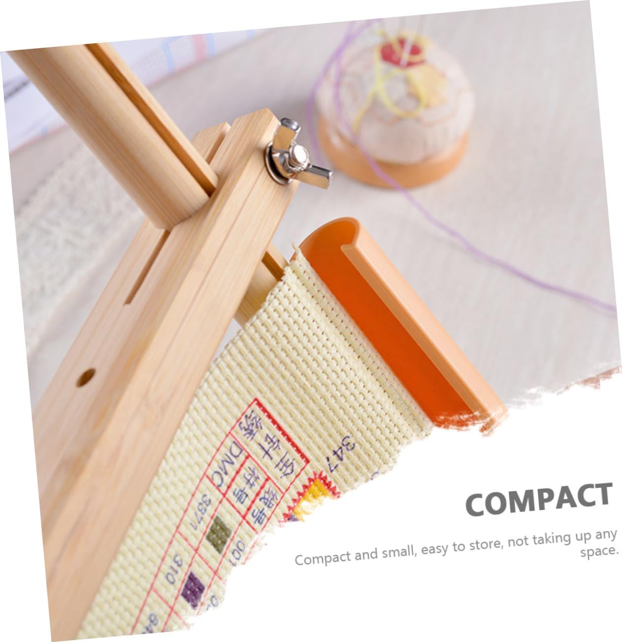 ULDIGI 1set Cross- Rack Embroidery Fixing Stand for Needlework Art Crafts Beech Tapestry Frame for Projects and Quality