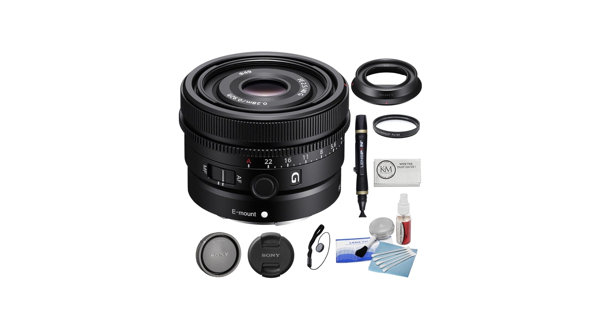 Amazon.com : Sony FE 40mm f/2.5 G Lens Bundled with 49mm UV Filter