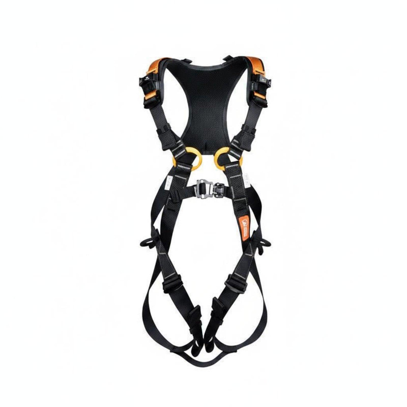 CALANDIS Double Hook Harness Adjustable Straps Construction Belt Heavy Duty Fall Arrest Harness for Work at Height, Emergency Activities Upgraded-image-47