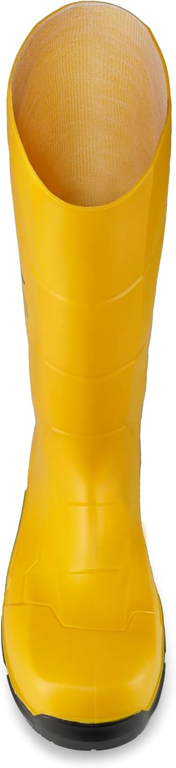 DUNLOP Protective Footwear, Acifort JobGUARD full safety, 100% Waterproof, Polyblend PVC Material, Steel toe, Rubber Boots, UNISEX, Yellow, Size 5-15 - Image 2