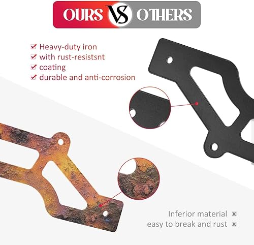 Miniatura 3 de Chelhead Soporte de montaje en torre de choque X3 para barra de luz LED frontal X3 de 10 a 14 pulgadas, compatible con accesorios Can-Am Maverick X3