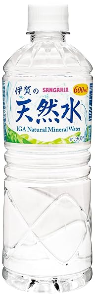 サンガリア 伊賀の天然水 600ml ×24本