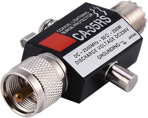 Miniatura 5 de Hilitand Protector de pararrayos coaxial UHF/UHF,200w protector de sobretensión de rayo coaxial,Pararrayos para proteger