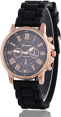Women Men Silicone Band Analog Quartz Casual Watches Jelly Color Unisex Bracelet