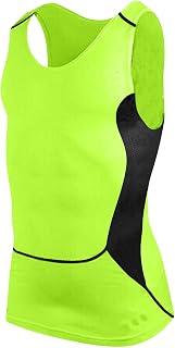 Cambkatl Men's Colorblock Compression Tank Tops Casual Summer Sleeveless Bodybuilding Workout Fitted Muscle Tee Shirts