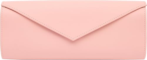 Rapport Victoria smooth leather jewelry roll in pink