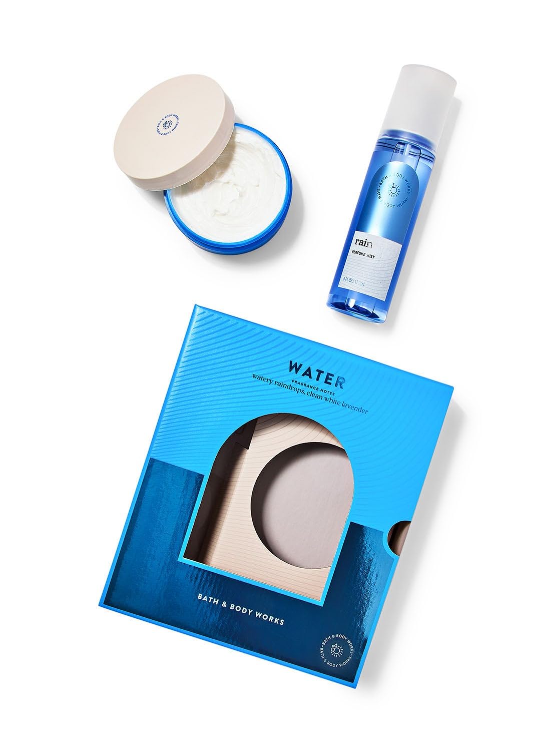 bath & body works Bath and Body Works Water Collection Gift Set, Hydrating Body Care, 2-Piece Set-picture-16