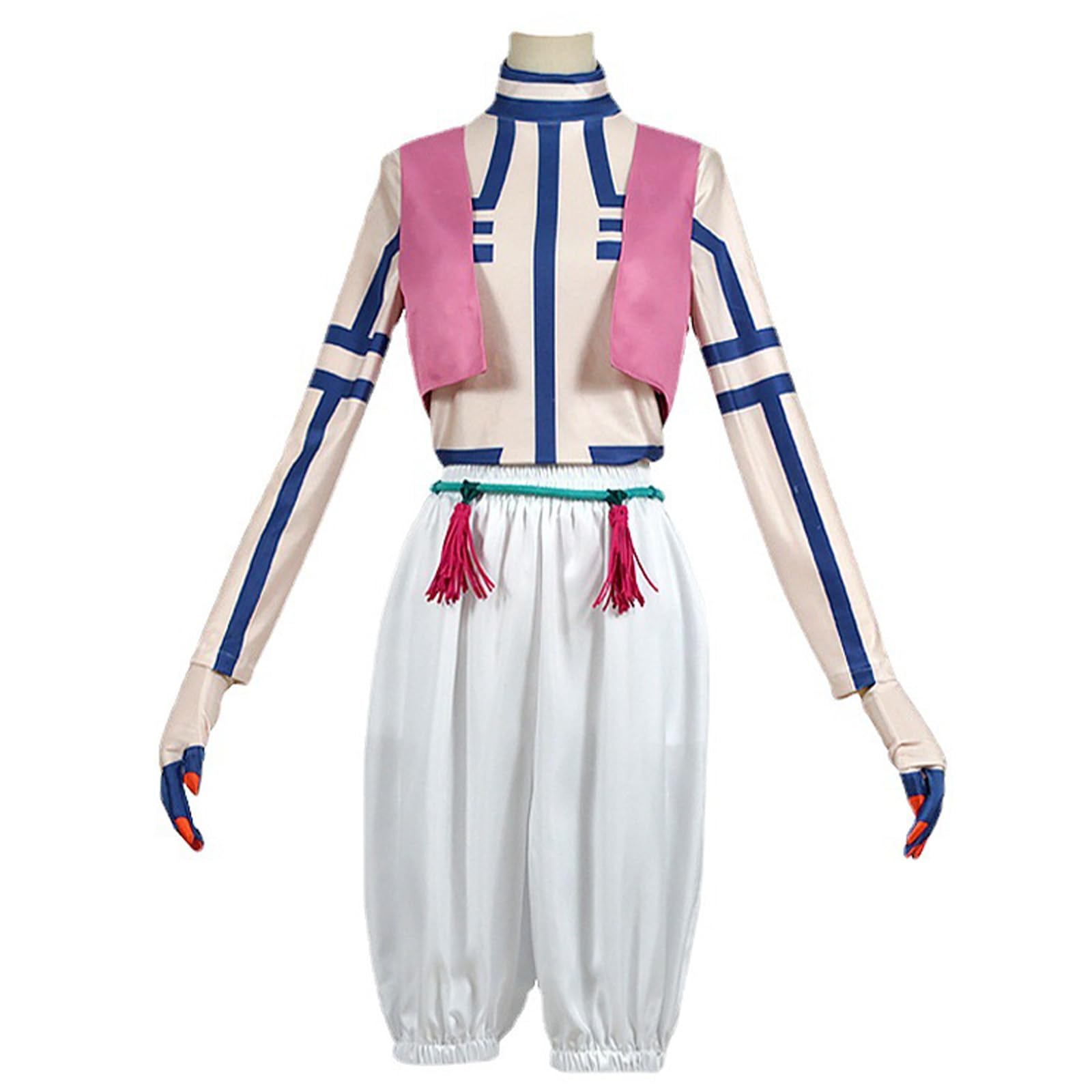 CR ROLECOS Akaza Cosplay Costume Complete Set, Anime Akaza Outfit Fancy Dress Akaza Uniform Carnival Halloween Convention M โ image 1