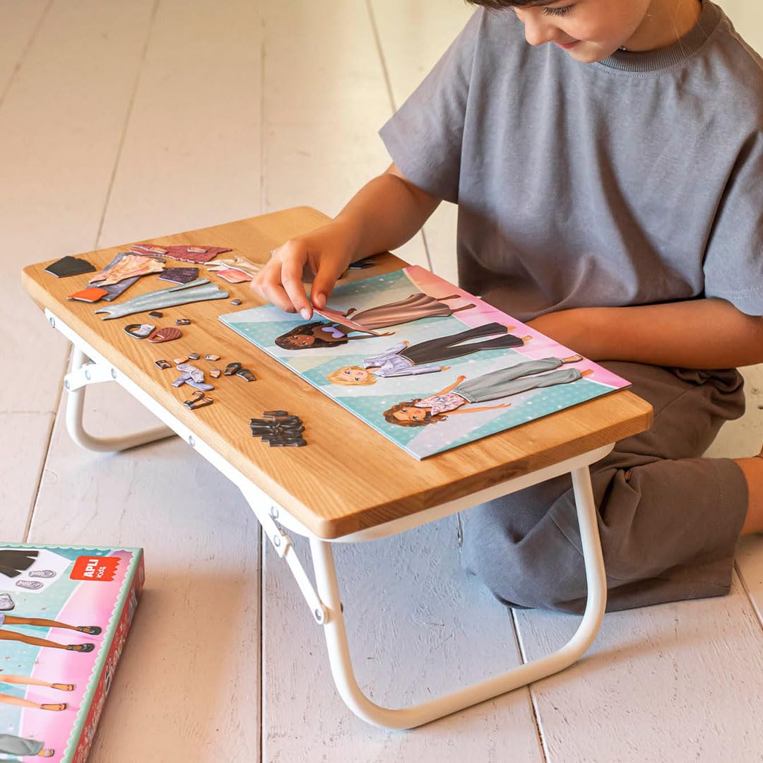 APLI Kids 19799 - Magnets Fashion Show, Gioco magnetico per creare abiti per bambini a partire da 6 anni, CREA I tuoi look e diventa stilista