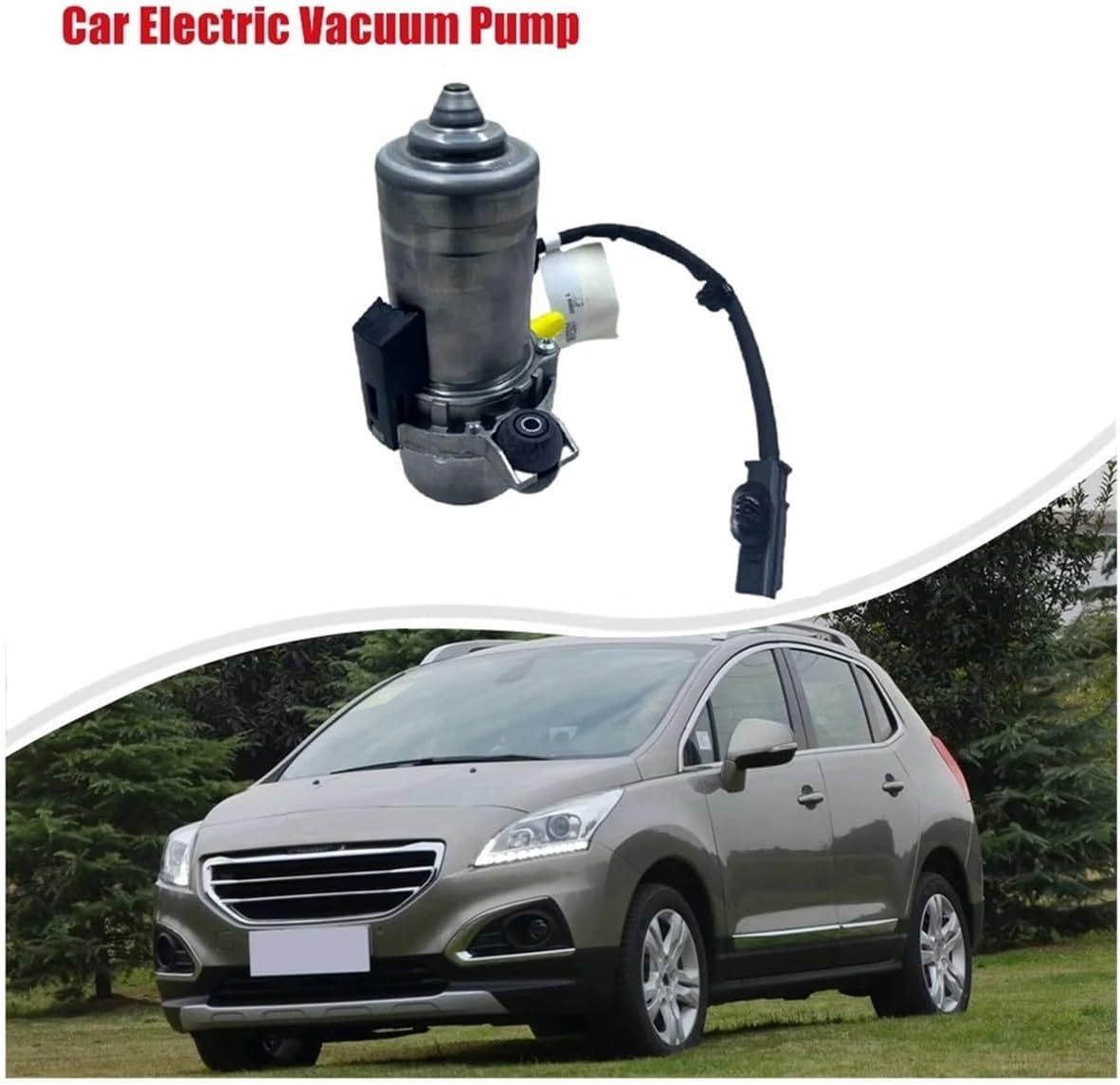 9664779680 Car Electric Vacuum Pump 456588 Compatible with 3008 (P84) 508 DS5
