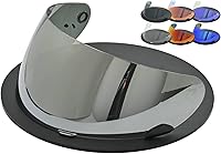 Vista 8 de Visor de Repuesto para Casco de Moto, Protector de Visera para Casco Star RS-1 Vortex Qualifier Revolver, Accesorios Universales