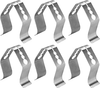 sonda grelha - Suporte sonda medidor temperatura metal | Clipes sonda laváveis multifuncionais aço inoxidável para churrasco, fornos grelha e uso Kumprohu