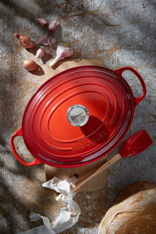 Image of Le Creuset Evo Oval Casserole 31 Cm-Cherry Red