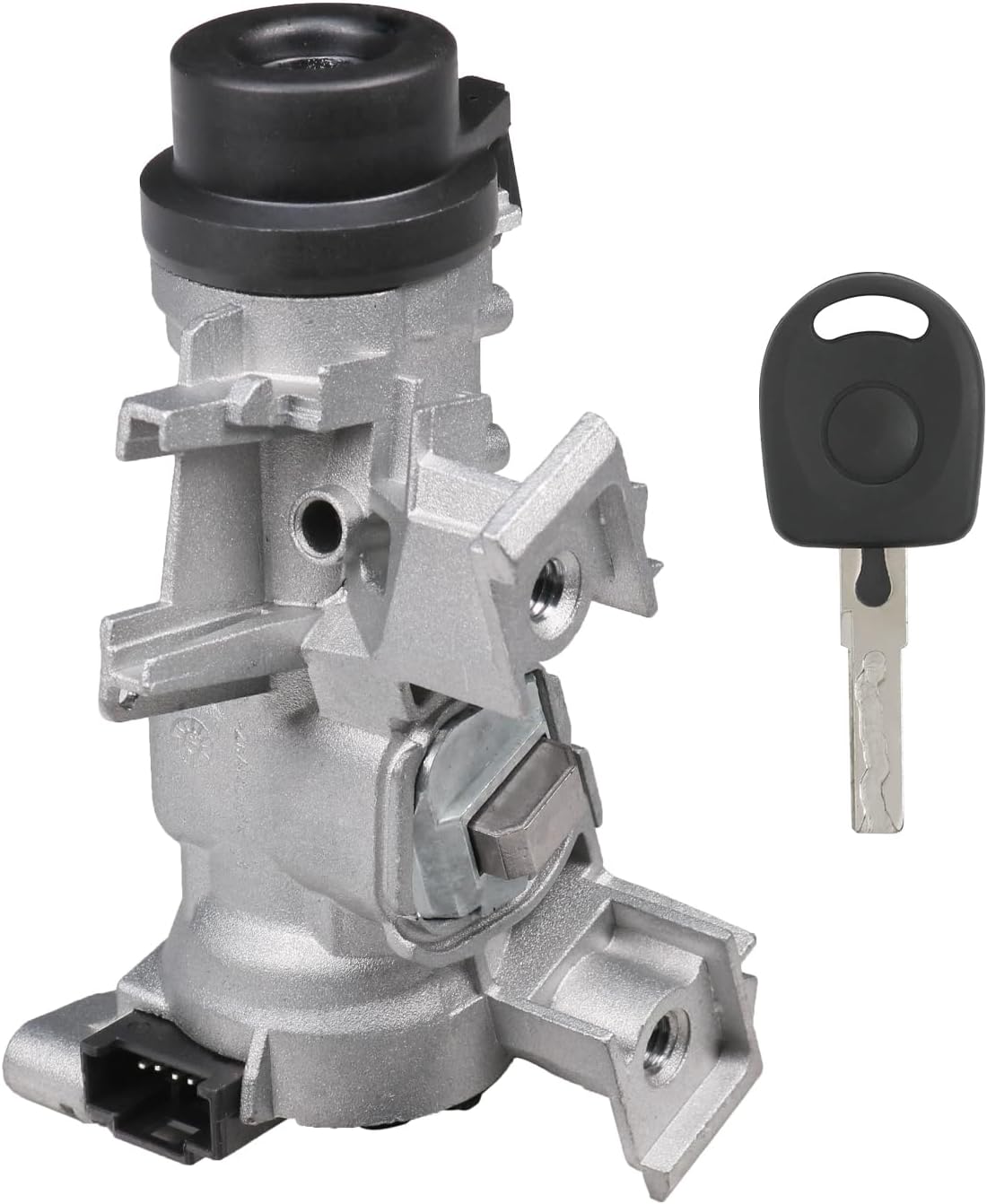 Ignition Starter Switch Lock Cylinder Compatible with VW Jetta Golf Ti-guan 2004-2011, Au-di A3 TT R8 2003-2013, Replace 5Q0905865A 1K0905851B, No Chip