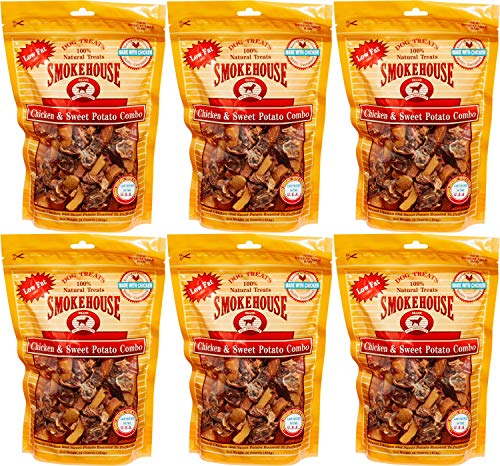 Smokehouse Chicken & Sweet Potato Dog Treats, 16 Ounce, 6 Pack