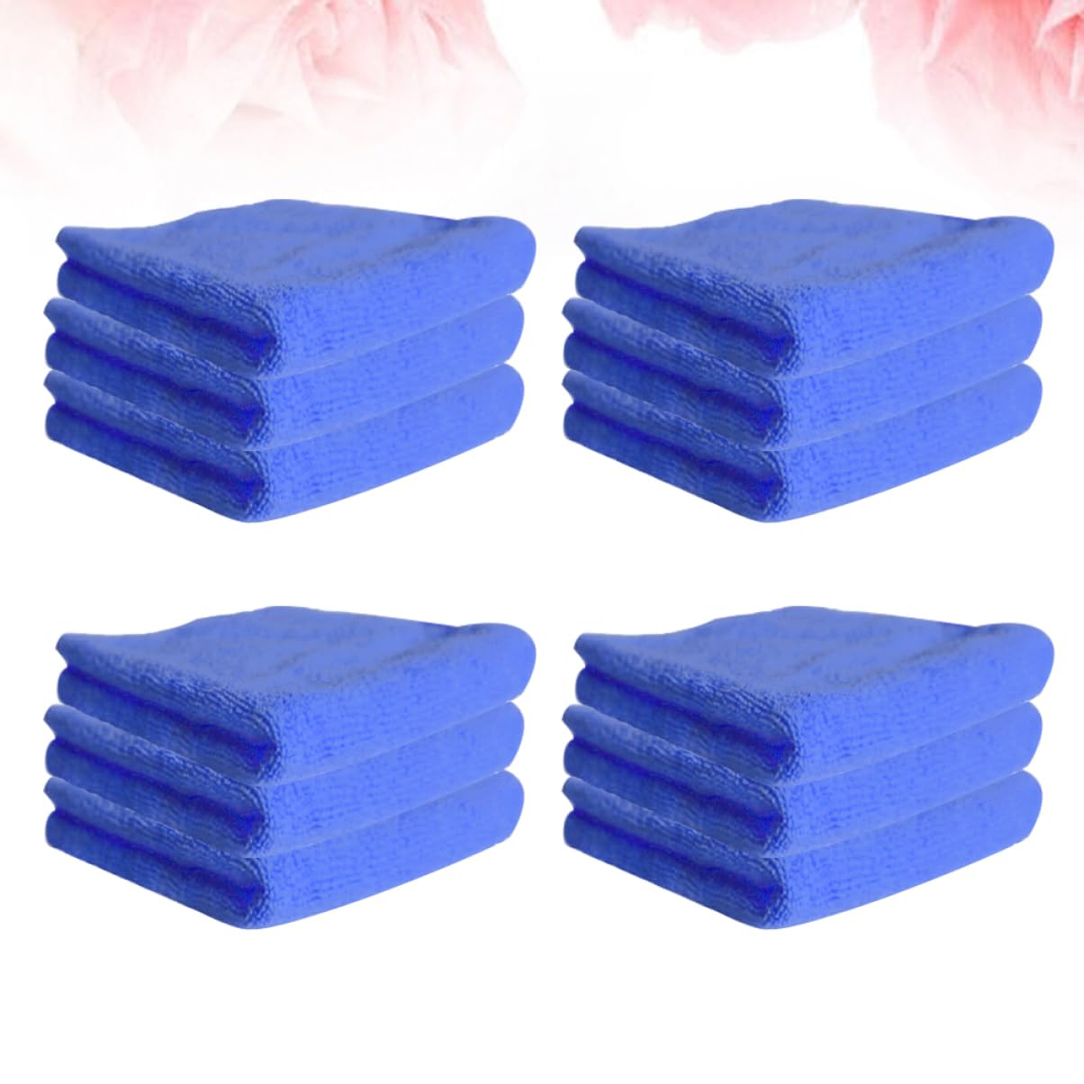 Panni Microfibra per Pulizia Multiuso Antigraffio per Cucina Auto Bagno Casa 12 Pz